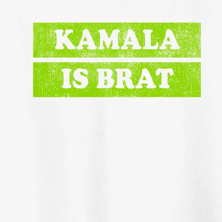 Kamala Is Green Brat Toddler T-Shirt