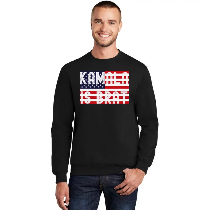 Kamala Is Green Brat Sweatshirt