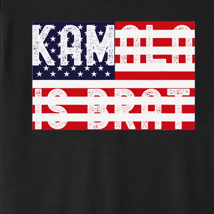 Kamala Is Green Brat ChromaSoft Performance T-Shirt