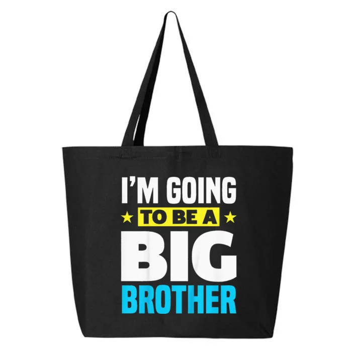 Kids Im Going To Be A Big Brother 25L Jumbo Tote