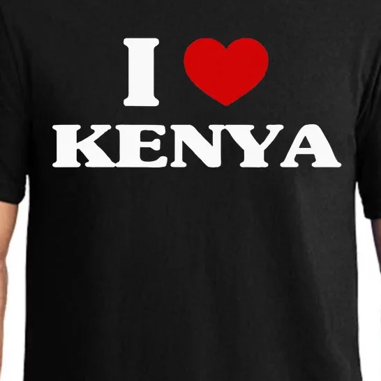 Kenya I Heart Kenya Souvenir Pajama Set