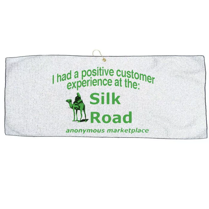 Ketpup I Had A Positive Customer Experience At The Silk Road Anonymous Marketpla Large Microfiber Waffle Golf Towel