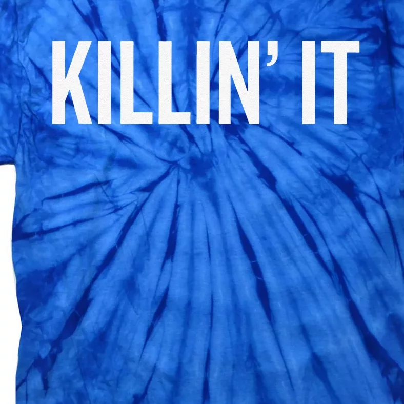 Killin It Halloween Christmas Funny Cool Holidays Tie-Dye T-Shirt