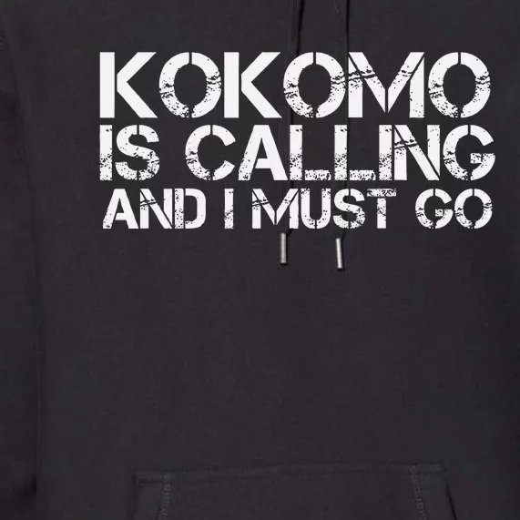 Kokomo In Indiana Funny City Trip Home Roots Usa Gift Premium Hoodie