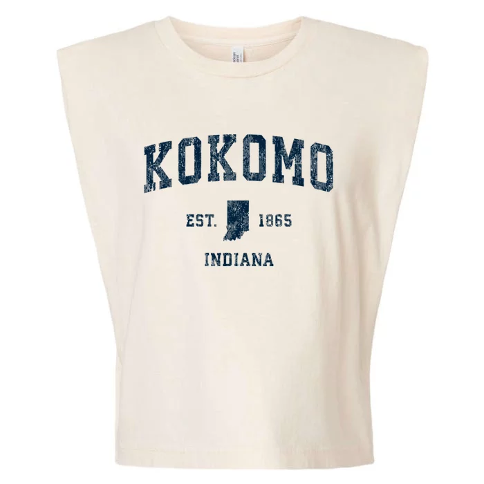 Kokomo Indiana In Vintage Sports Garment-Dyed Women's Muscle Tee