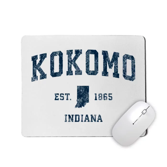 Kokomo Indiana In Vintage Sports Mousepad