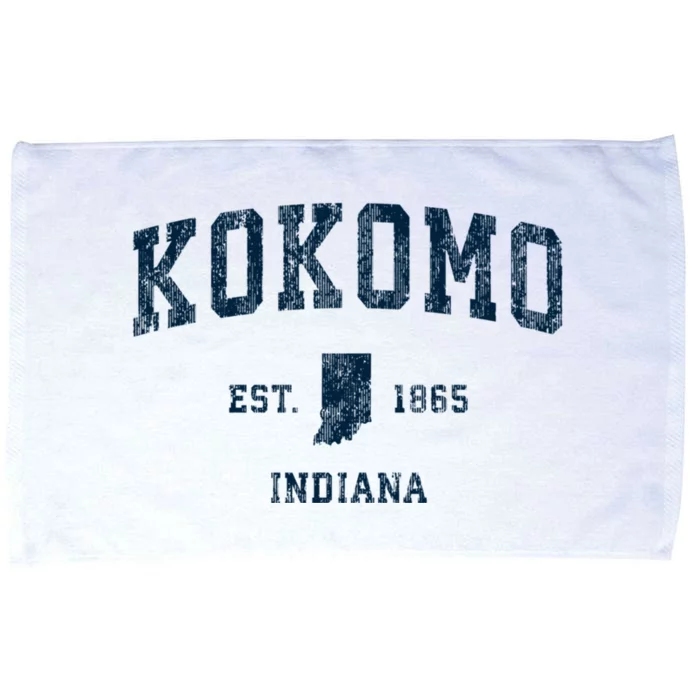 Kokomo Indiana In Vintage Sports Microfiber Hand Towel