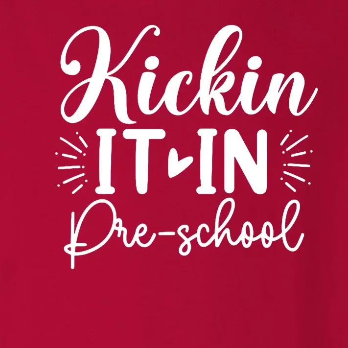 Kickin It In Pre School Toddler Long Sleeve Shirt