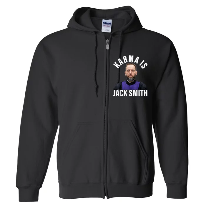 Karma Is Jack Smith Full Zip Hoodie