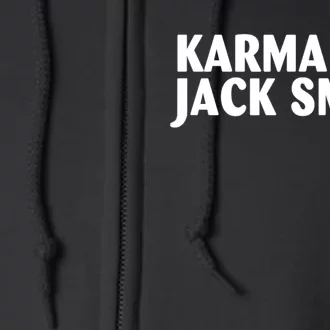 Karma Is Jack Smith Full Zip Hoodie