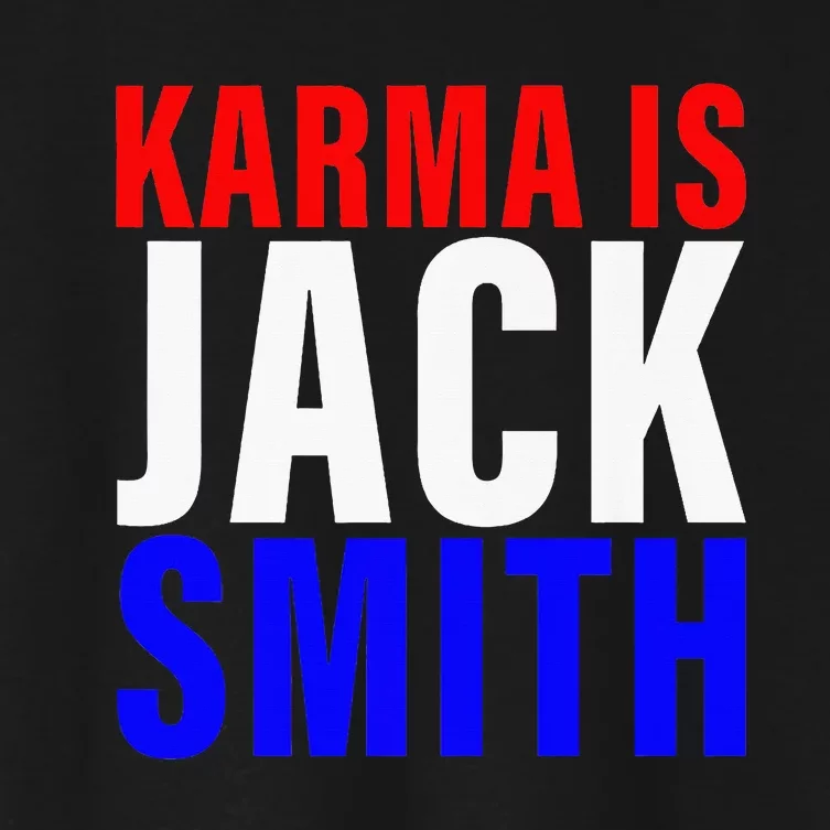 Karma Is Jack Smith Jack Smith Women's Crop Top Tee