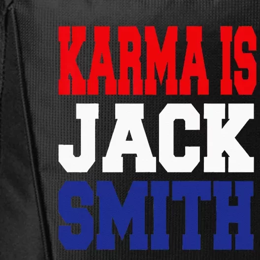 Karma Is Jack Smith City Backpack