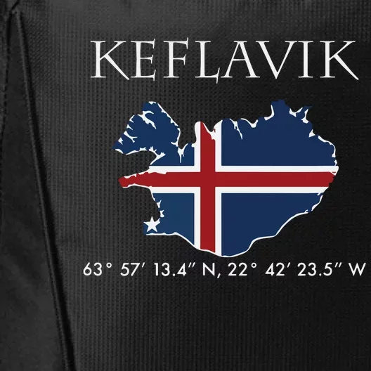 Keflavik Iceland City Backpack