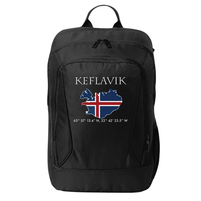 Keflavik Iceland City Backpack