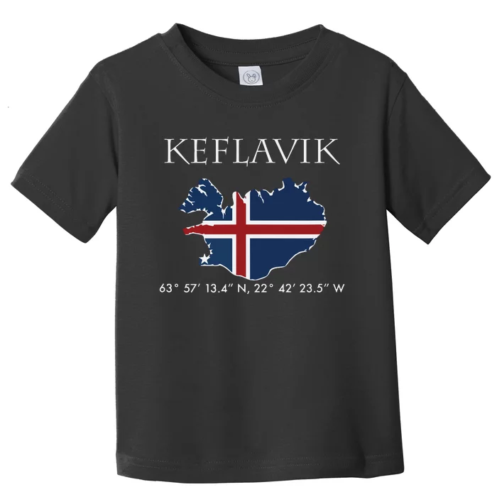 Keflavik Iceland Toddler T-Shirt