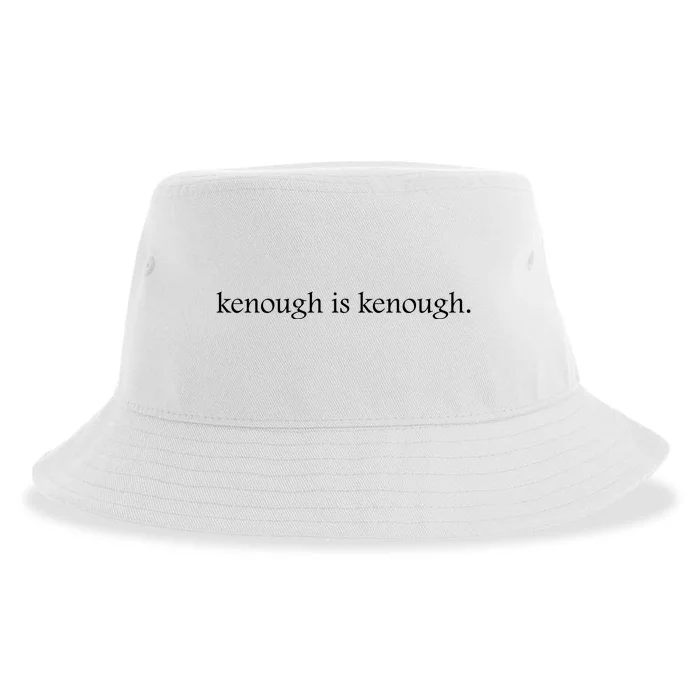 Kenough Is Kenough Trending Movie Slogan Im Kenough Fashion Statement Sustainable Bucket Hat