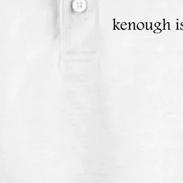 Kenough Is Kenough Trending Movie Slogan Im Kenough Fashion Statement Dry Zone Grid Performance Polo