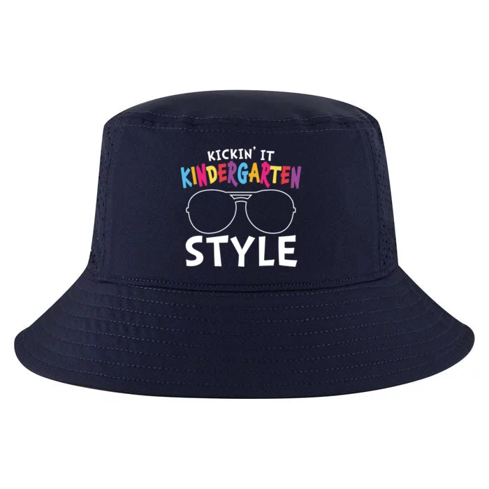 Kickin It Kindergarten Style Cute Kindergarten Funny Gift Cool Comfort Performance Bucket Hat