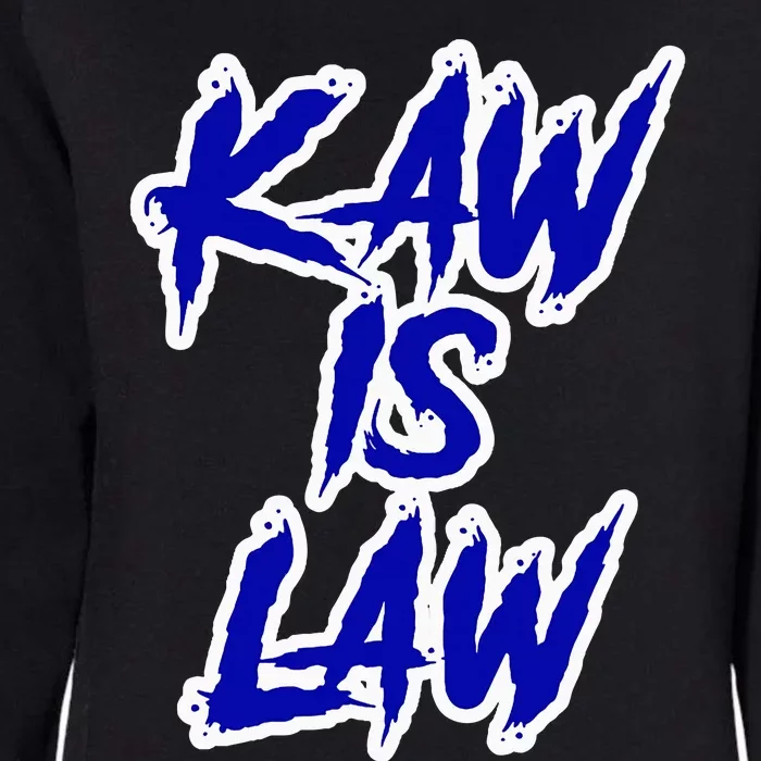 Kakaw Is Law St. Louis Football Tailgate Womens California Wash Sweatshirt