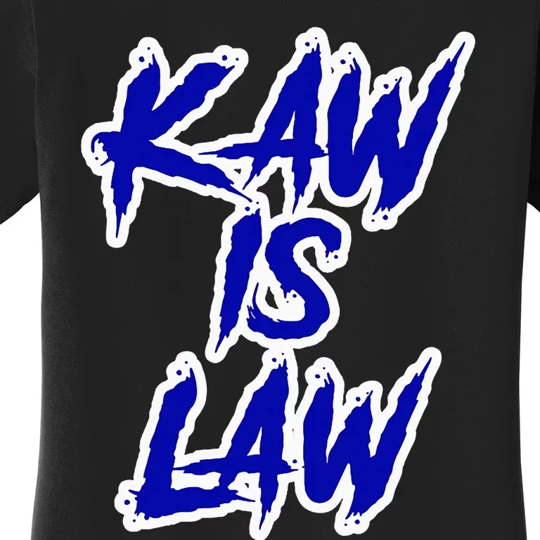 Kakaw Is Law St. Louis Football Tailgate Women's T-Shirt