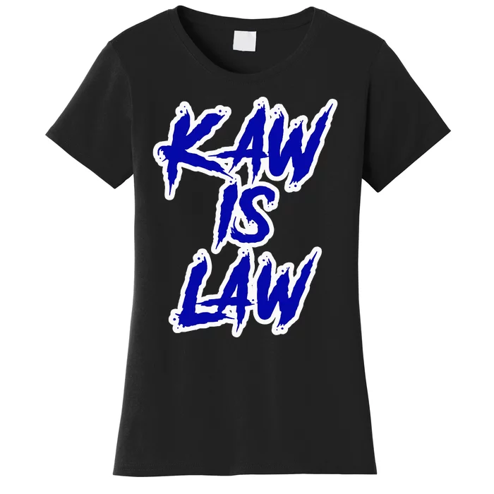 Kakaw Is Law St. Louis Football Tailgate Women's T-Shirt