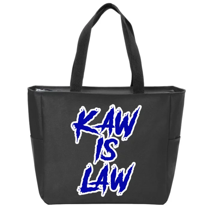 Kakaw Is Law St. Louis Football Tailgate Zip Tote Bag