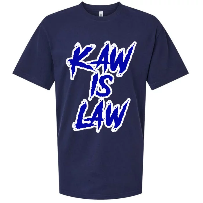 Kakaw Is Law St. Louis Football Tailgate Sueded Cloud Jersey T-Shirt