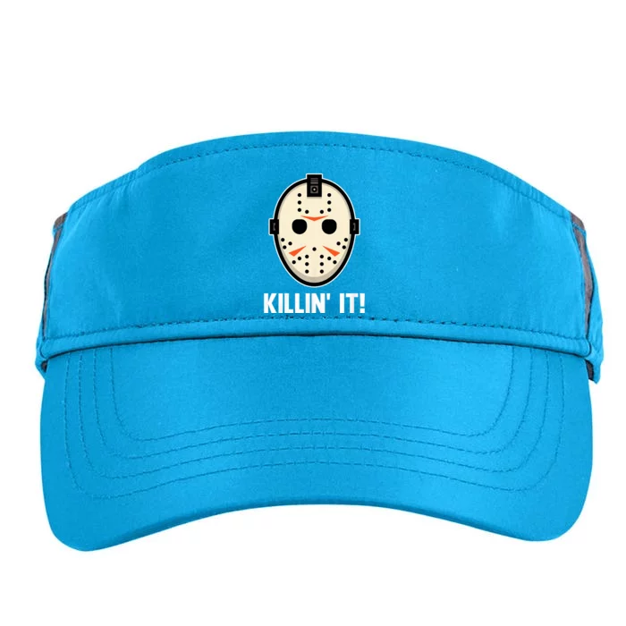 Killin It Lazy Diy Halloween Costume Funny Horror Movie Adult Drive Performance Visor