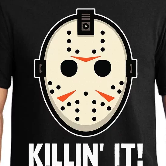 Killin It Lazy DIY Halloween Costume Funny Horror Movie Pajama Set