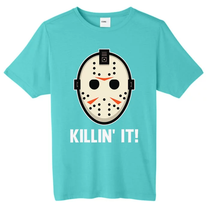 Killin It Lazy DIY Halloween Costume Funny Horror Movie ChromaSoft Performance T-Shirt