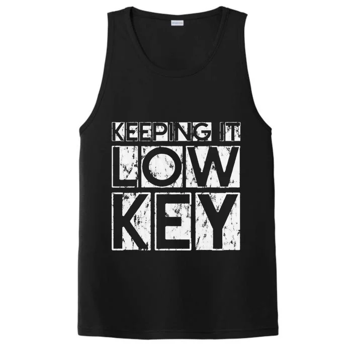 Keeping It Low Key Performance Tank