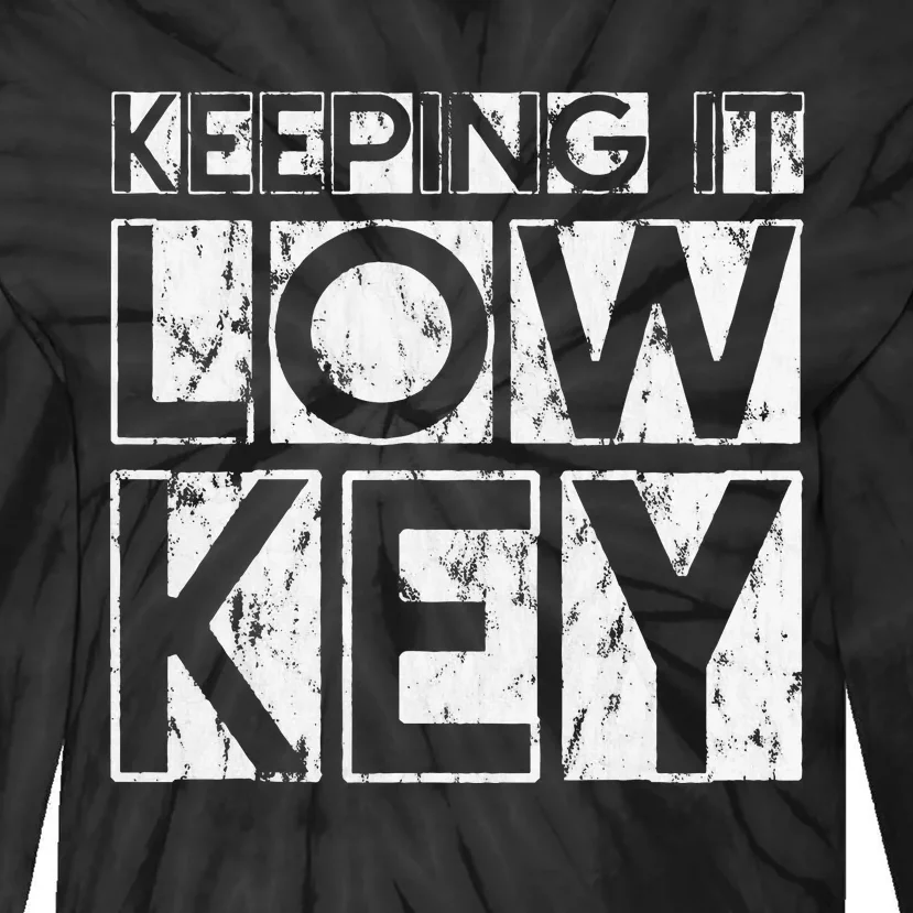 Keeping It Low Key Tie-Dye Long Sleeve Shirt