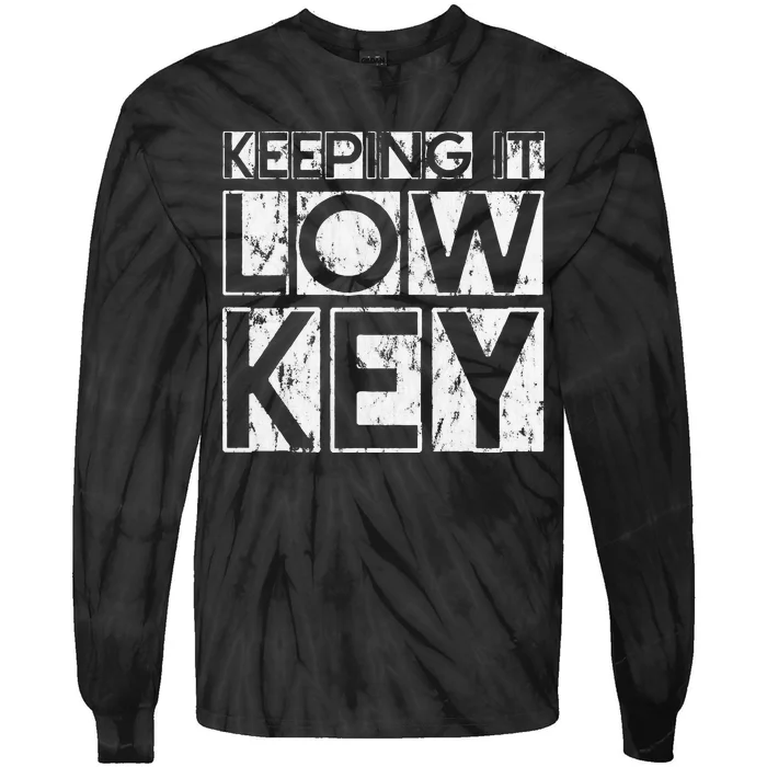 Keeping It Low Key Tie-Dye Long Sleeve Shirt