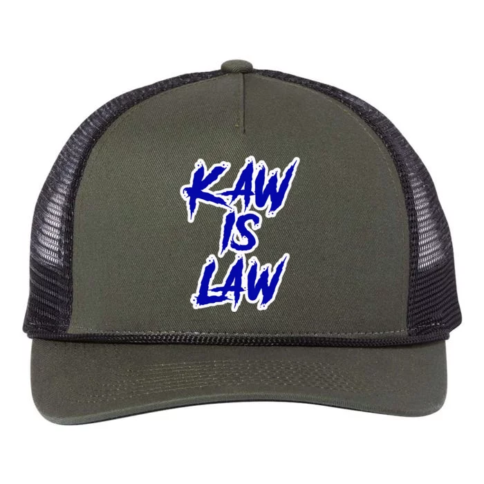 Kakaw Is Law B.A.T.T.L.E.H.A.W.K.S St. Louis Football Tailgate Retro Rope Trucker Hat Cap