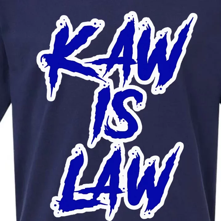 Kakaw Is Law B.A.T.T.L.E.H.A.W.K.S St. Louis Football Tailgate Sueded Cloud Jersey T-Shirt