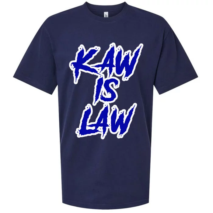 Kakaw Is Law B.A.T.T.L.E.H.A.W.K.S St. Louis Football Tailgate Sueded Cloud Jersey T-Shirt