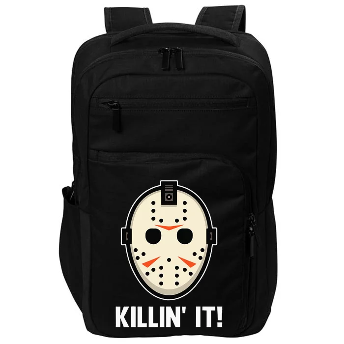 Killin It Lazy DIY Halloween Costume Funny Horror Movie Impact Tech Backpack