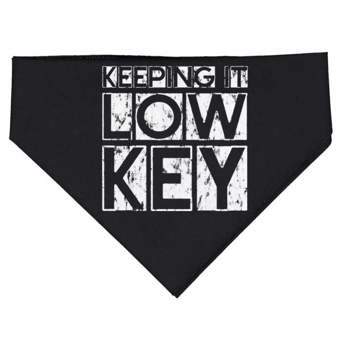 Keeping It Low Key USA-Made Doggie Bandana