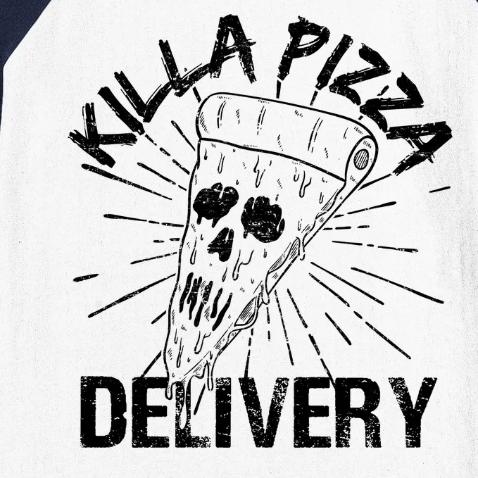 Killa Pizza Delivery Baseball Sleeve Shirt