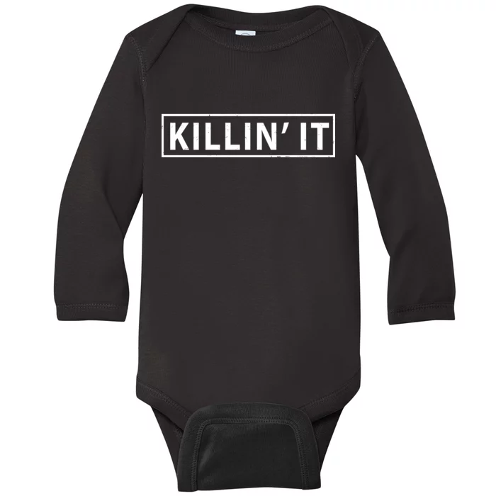 Killin It Baby Long Sleeve Bodysuit