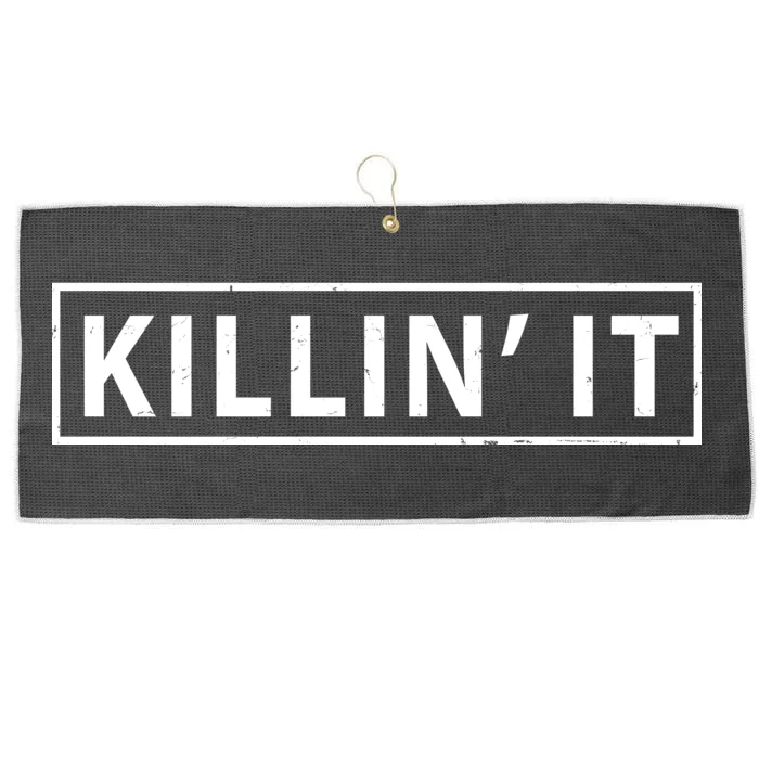 Killin It Large Microfiber Waffle Golf Towel