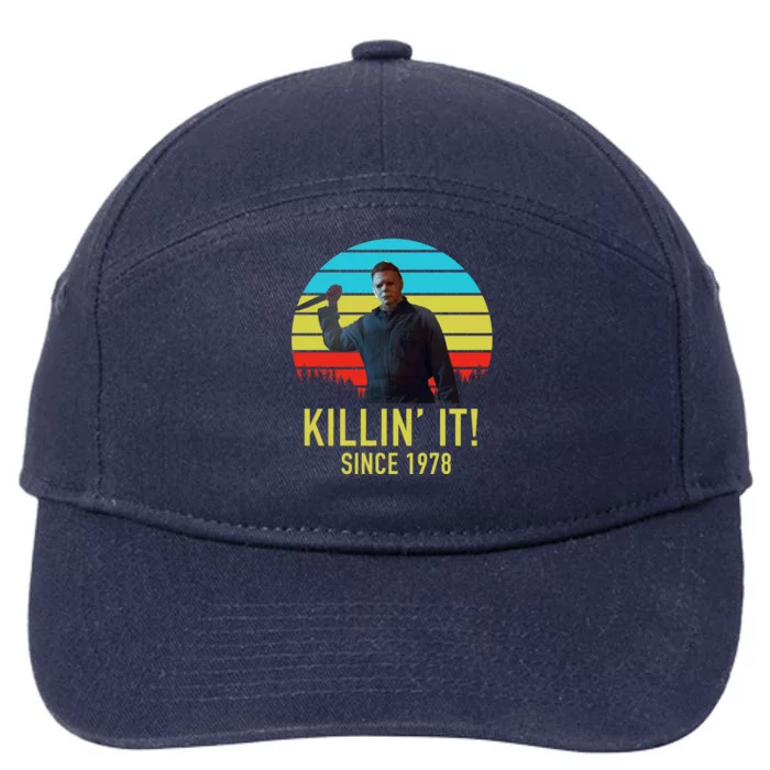 Killin' It Since 1978 Retro Horror Movie 7-Panel Snapback Hat