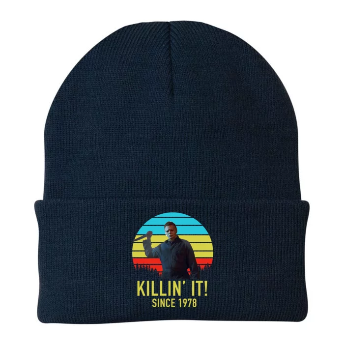 Killin' It Since 1978 Retro Horror Movie Knit Cap Winter Beanie