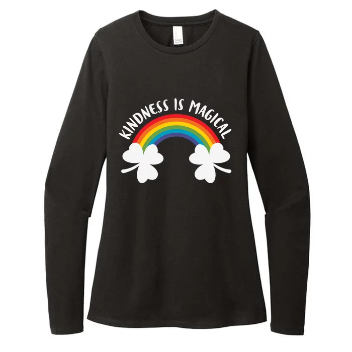 Kindness Is Magical Funny Irish Womens CVC Long Sleeve Shirt