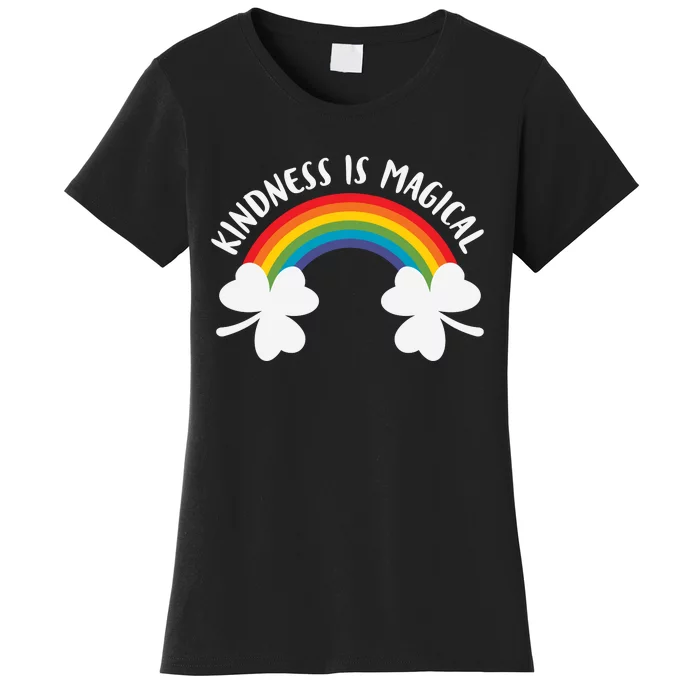 Kindness Is Magical Funny Irish Women's T-Shirt