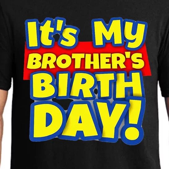 Kids Its My Brothers Toy Birthday Party Gift Pajama Set