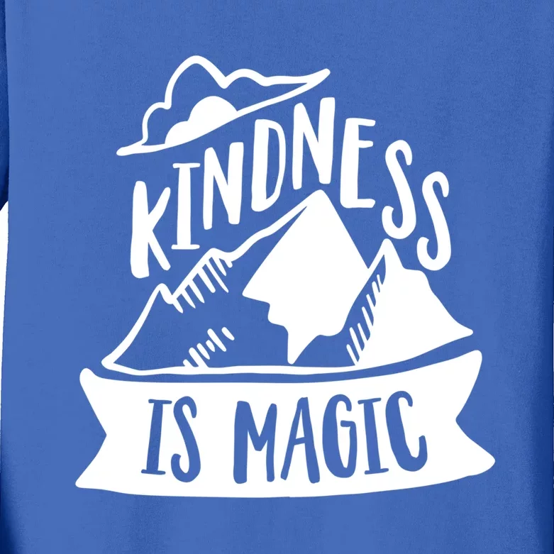 Kindness Is Magic Anti Bullying Kind Week Unity Day Cool Gift Kids Long Sleeve Shirt