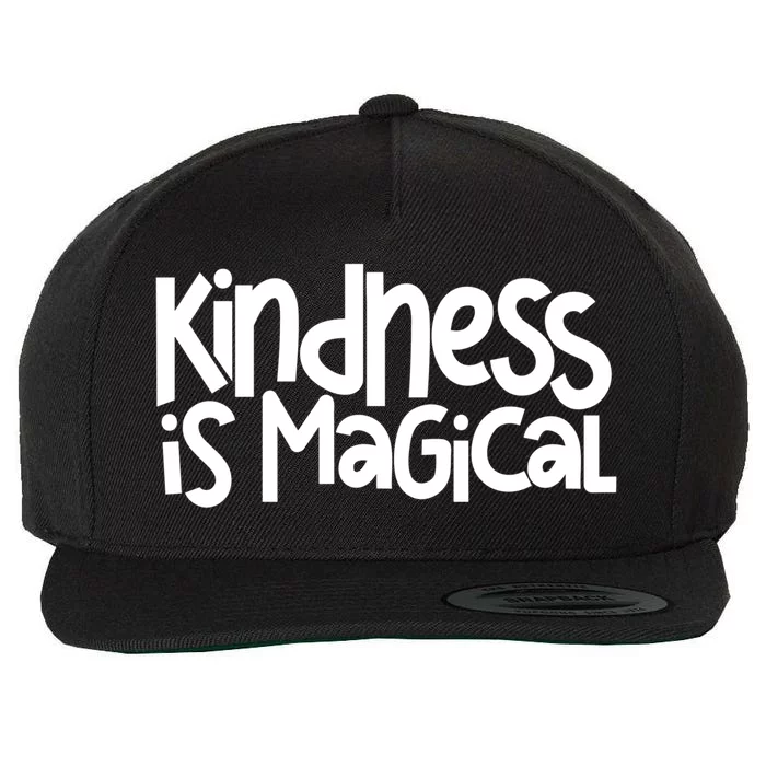 Kindness Is Magical Anti Bullying Kind Orange Unity Day Gift Wool Snapback Cap