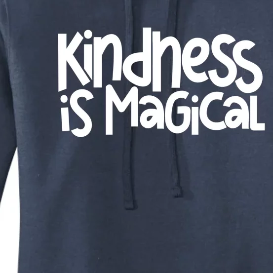 Kindness Is Magical Anti Bullying Kind Orange Unity Day Gift Women's Pullover Hoodie