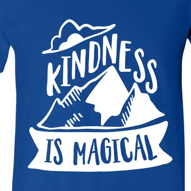 Kindness Is Magical Anti Bullying Kind Week Unity Day Cool Gift V-Neck T-Shirt